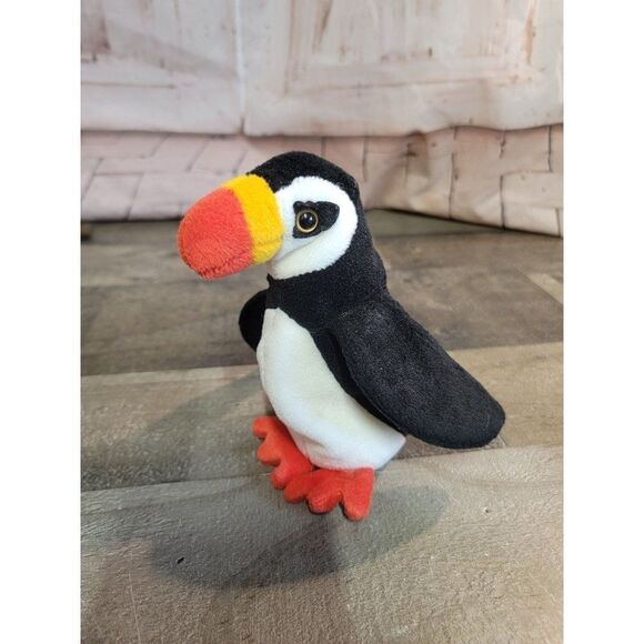 Beanie Babies tucan bird puffer stuffed animal toy - Picture 2 of 7